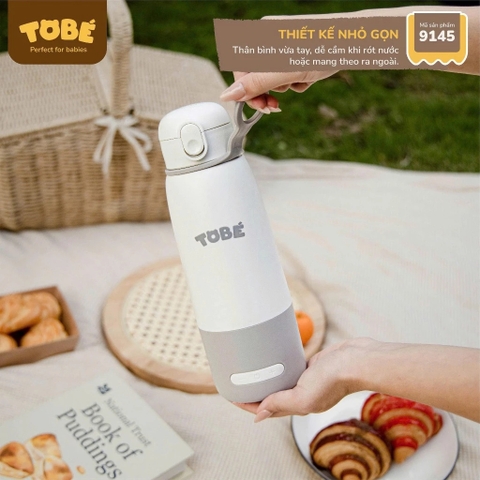 TOBE - BÌNH ĐUN NƯỚC PHA SỮA DI ĐỘNG CHARLIE MS-9145