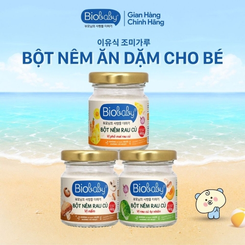 MAMMY - 6M+BỘT NÊM BIOBABY