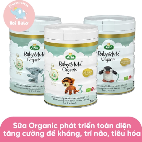 ARLA - SỮA BỘT ORGANIC A2 BABY&ME
