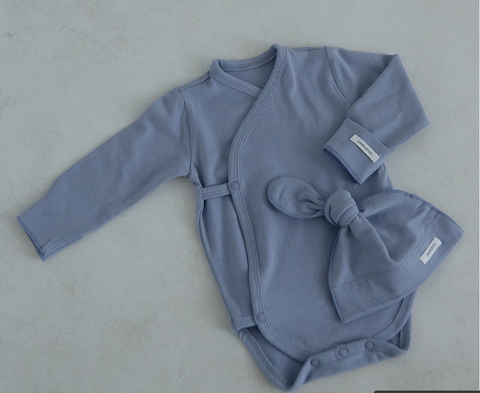 PEEKABOO Body sơ sinh MODAL+mũ