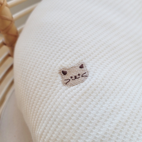 ROTOTO BEBE - GỐI CHỐNG TRÀO AIRMESH WAFFLE PHIÊN BẢN MÈO GIỚI HẠN