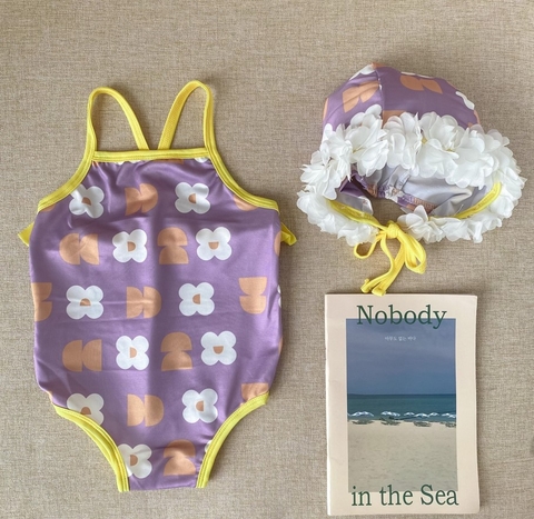 SD Bộ bơi liền thân kèm mũ(S73-100)