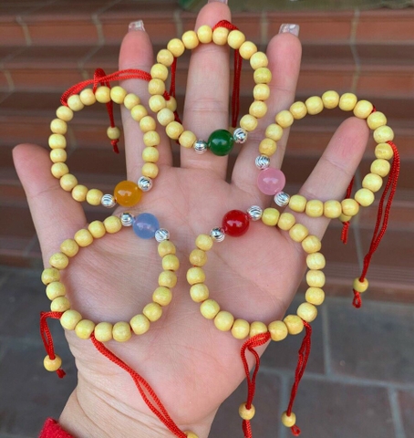 BT - VÒNG DÂU TẰM MIX ĐÁ MÀU