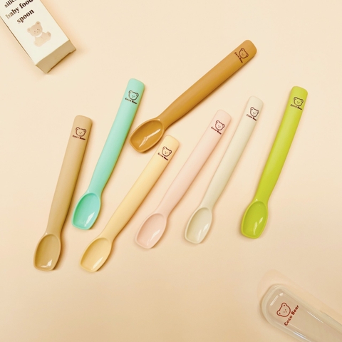 COCO BEAR - THÌA GẤU SILICONE