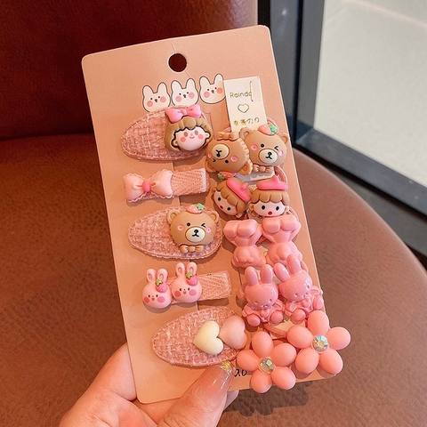 KK - SET 10 KẸP TÓC CÁC HÌNH