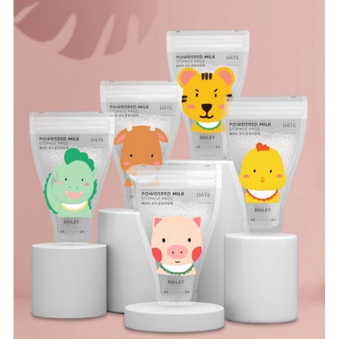 BAILEY - TÚI TRỮ SỮA BỘT 2 ĐẦU HÌNH THÚ