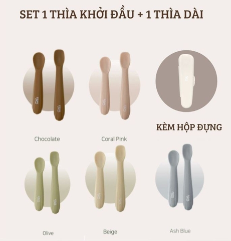 TGM - SET THÌA NGẮN DÀI KÈM HỘP
