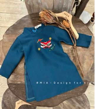 MT - ÁO DÀI TAFTA KỲ LÂN