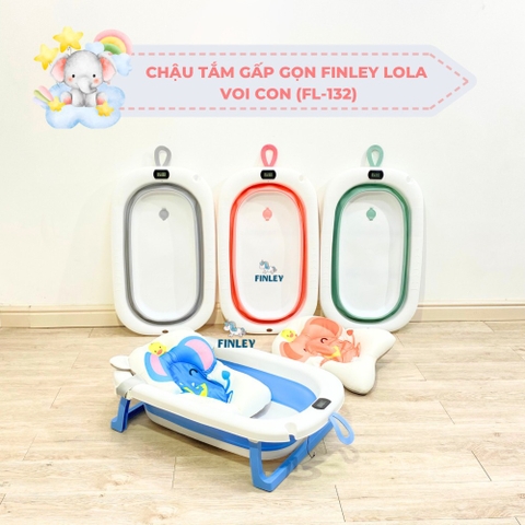 FINLEY - CHẬU TẮM GẤP GỌN BÁO NHIỆT VOI LOLA