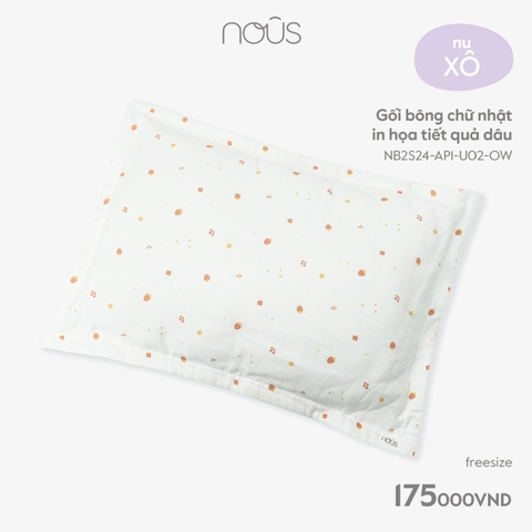 NOUS - GỐI BÔNG CHỮ NHẬT