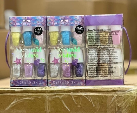 POLISH MERMAID - SET 12 LỌ SƠN MÓNG TAY