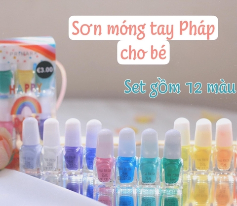 POLISH MERMAID - SET 12 LỌ SƠN MÓNG TAY