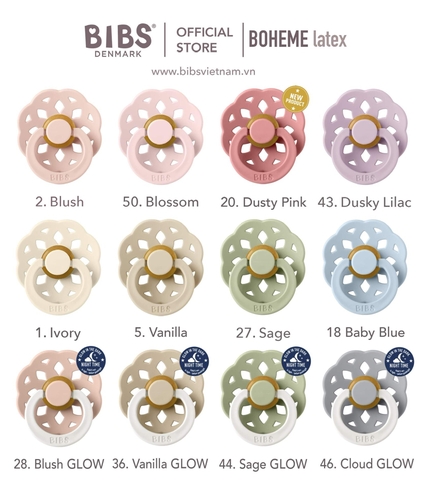 BIBS - TI GIẢ BOHEME LATEX