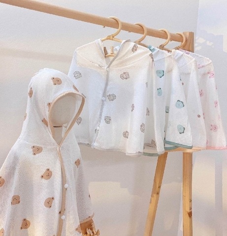 MONONA - ÁO CHOÀNG VẢI THỞ 1 LỚP