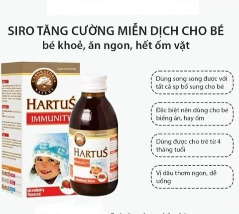 HARTUS - 4M+TĂNG ĐỀ KHÁNG IMMUNITY