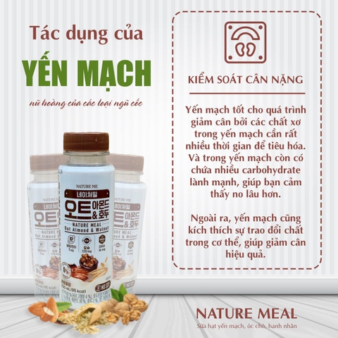 NATURE MEAL - 3Y+SỮA HẠT BẦU NGŨ CỐC