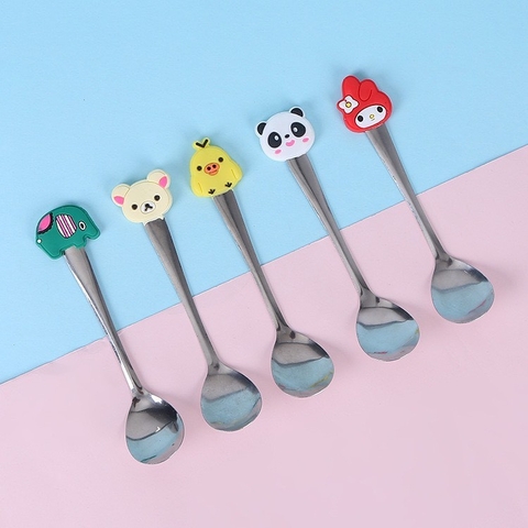 AK - THÌA INOX GẮN STICKER