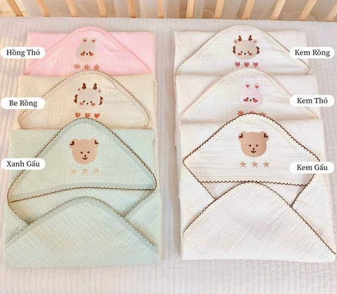 MONONA - Ủ CHOÀNG ĐÓN BÉ ORGNIC NEW