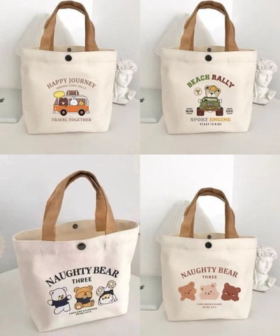 KK - TÚI XÁCH IN HÌNH GẤU