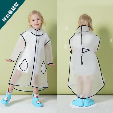 KK - ÁO MƯA TRẺ EM TRONG SUỐT