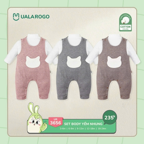 UALA ROGO - SET BODY YẾM NHUNG UR3656