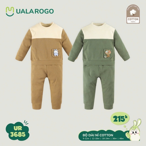 UALA ROGO - BỘ DÀI NỈ COTTON UR3685