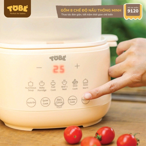 TOBE - NỒI NẤU CHÁO CHẬM KOMI 9120