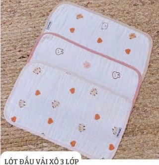 JOONEE - GỐI LÓT ĐẦU VẢI XÔ 3 LỚP