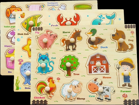 RV - BẢNG NÚM GỖ ĐỒ CHƠI