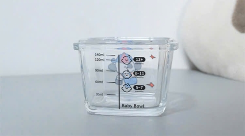 KK - HŨ TRỮ THỦY TINH GẤU XIẾC