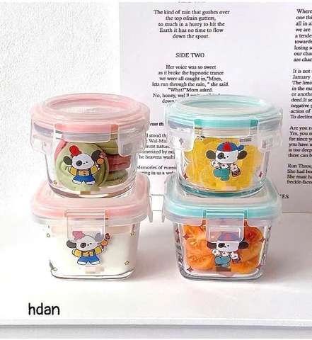 KK - HŨ TRỮ THỦY TINH GẤU XIẾC