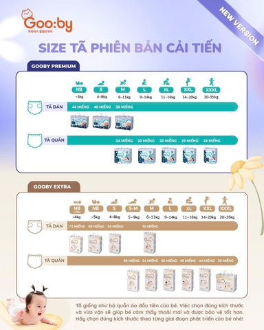 GOOBY - BỈM ĐÊM PREMIUM HÀN QUỐC