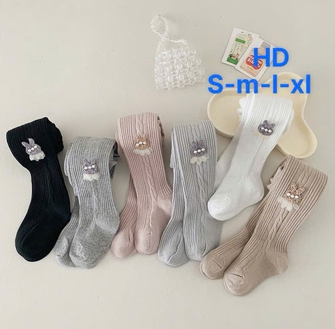 KK - QUẦN TẤT TRẮNG TAI THỎ NHỎ