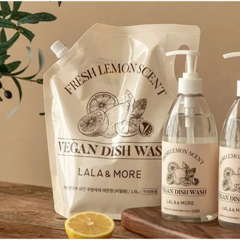 LALA & MORE - NƯỚC RỬA BÌNH & RAU CỦ THUẦN CHAY