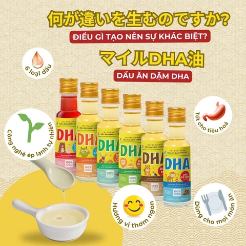 MAMMY - 6M+DẦU ĂN DẶM DHA