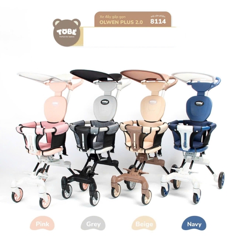 TOBE - XE ĐẨY GẤP GỌN OWEN PLUS 2.0