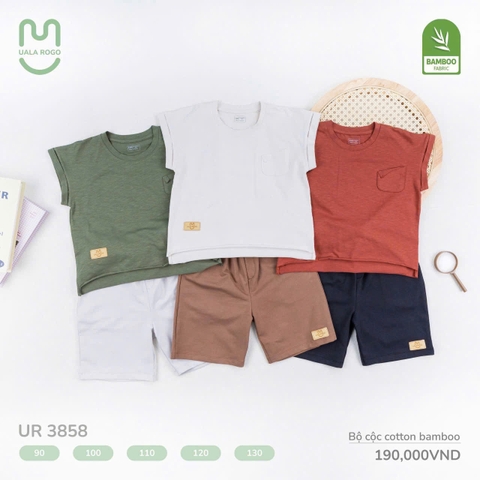 UALA ROGO - BỘ CỘC COTTON BAMBOO UR3858