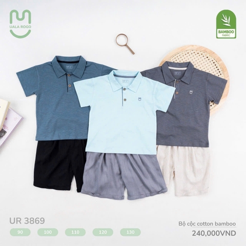 UALA ROGO - BỘ CỘC COTTON BAMBOO UR3869