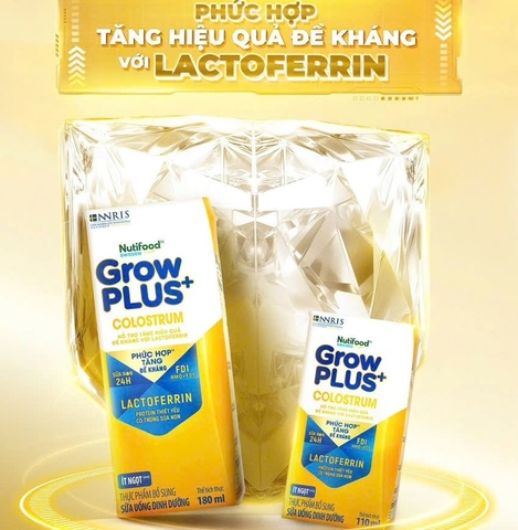 NUTIFOOD - 1Y+SỮA NƯỚC COLOSTRUM LACTOFERRIN