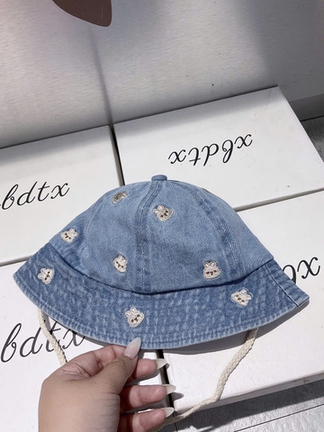 KB - Mũ vành Jean in thỏ (2-4Y)