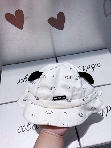KB - Mũ vành in cún tai cún ( 6M-2Y)