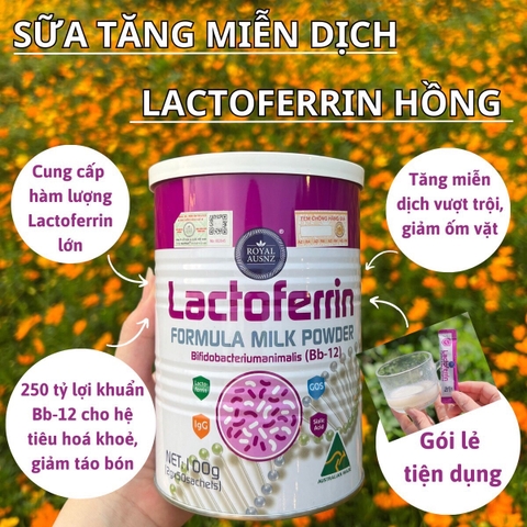 ROYAL AUSNZ - SỮA GÓI LACTOFERRIN TĂNG MIỄN DỊCH FORMULA MILK POWDER