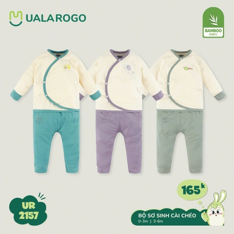UALA ROGO - BỘ SƠ SINH CÀI CHÉO UR2157