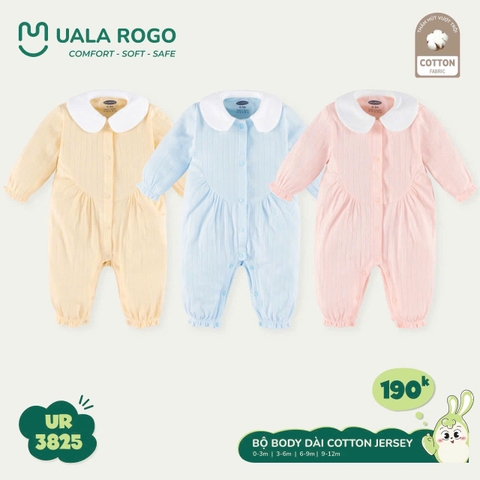 UALA ROGO - BODY DÀI COTTON JERSEY UR3825