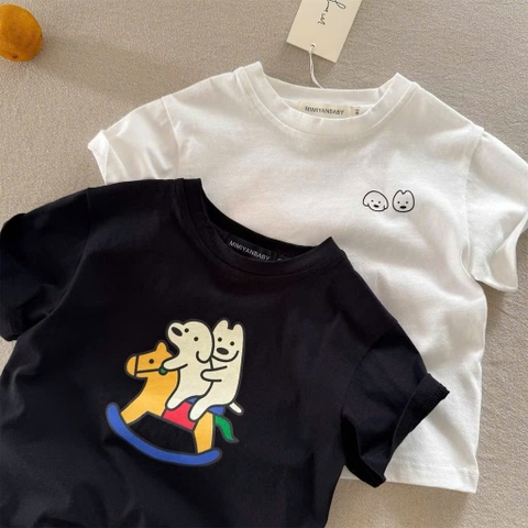 BK - Áo phông in hình cún(90-140)