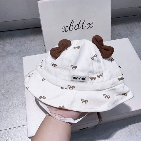 KB - Mũ vành nơ MINMIN (6M-2Y)