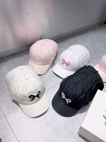 KB - Mũ lưỡi trai nơ (2-8Y)