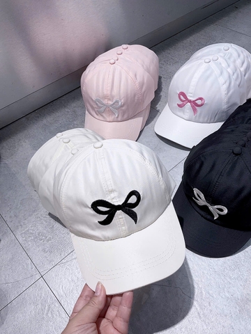 KB - Mũ lưỡi trai nơ (2-8Y)