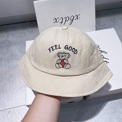 KB - Mũ vành Gấu Feel Good be(2-4Y)