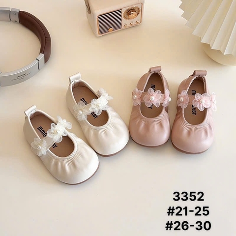KB - Giày búp bê quai dán hoa nhí(16-25)